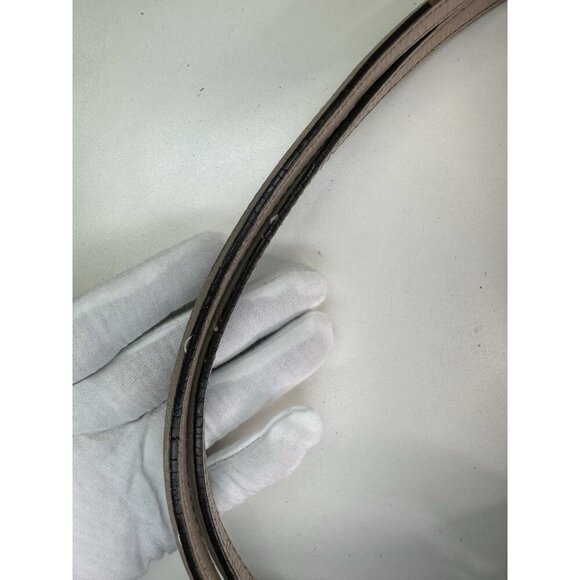 Coach Madison Phoebe Beige Pebbled Leather 3 Compartment Shoulder Bag Purse - Picture 9 of 11